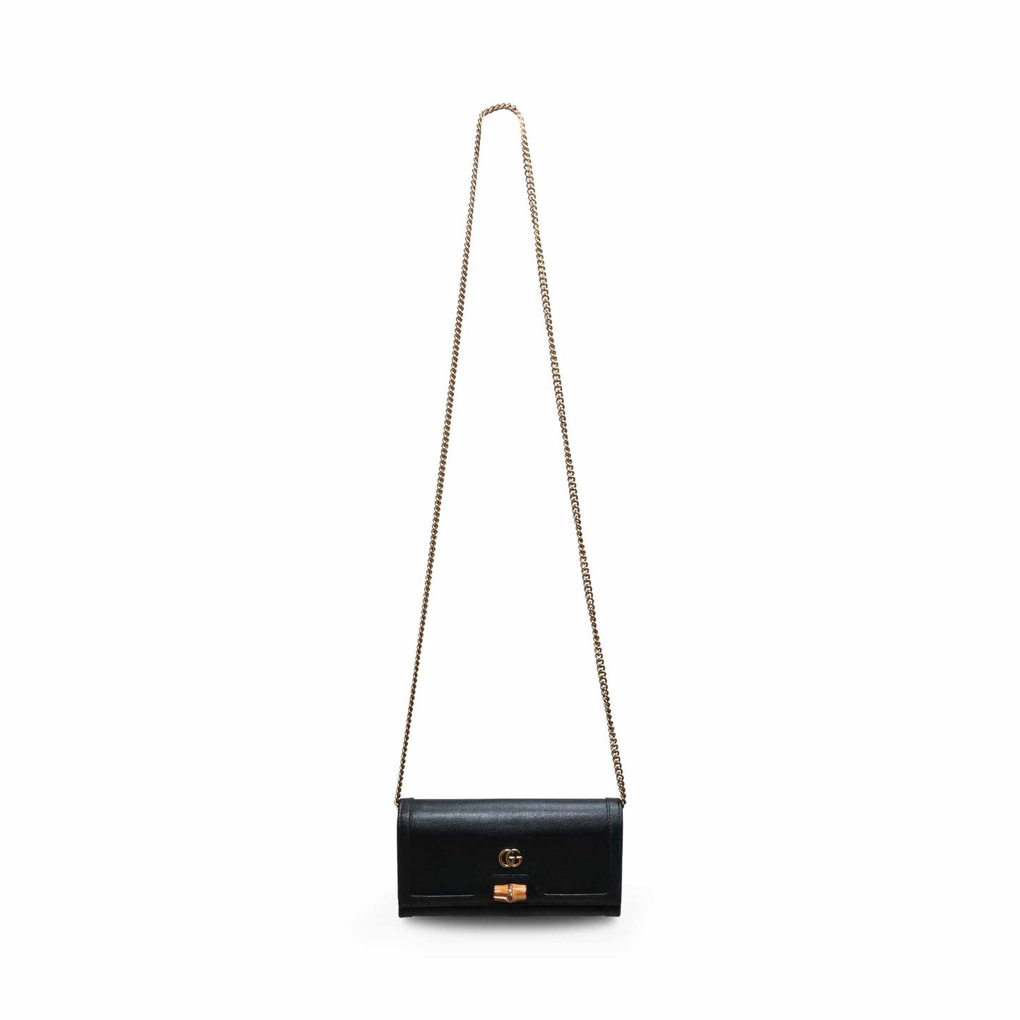 Gucci Chain Leather Crossbody