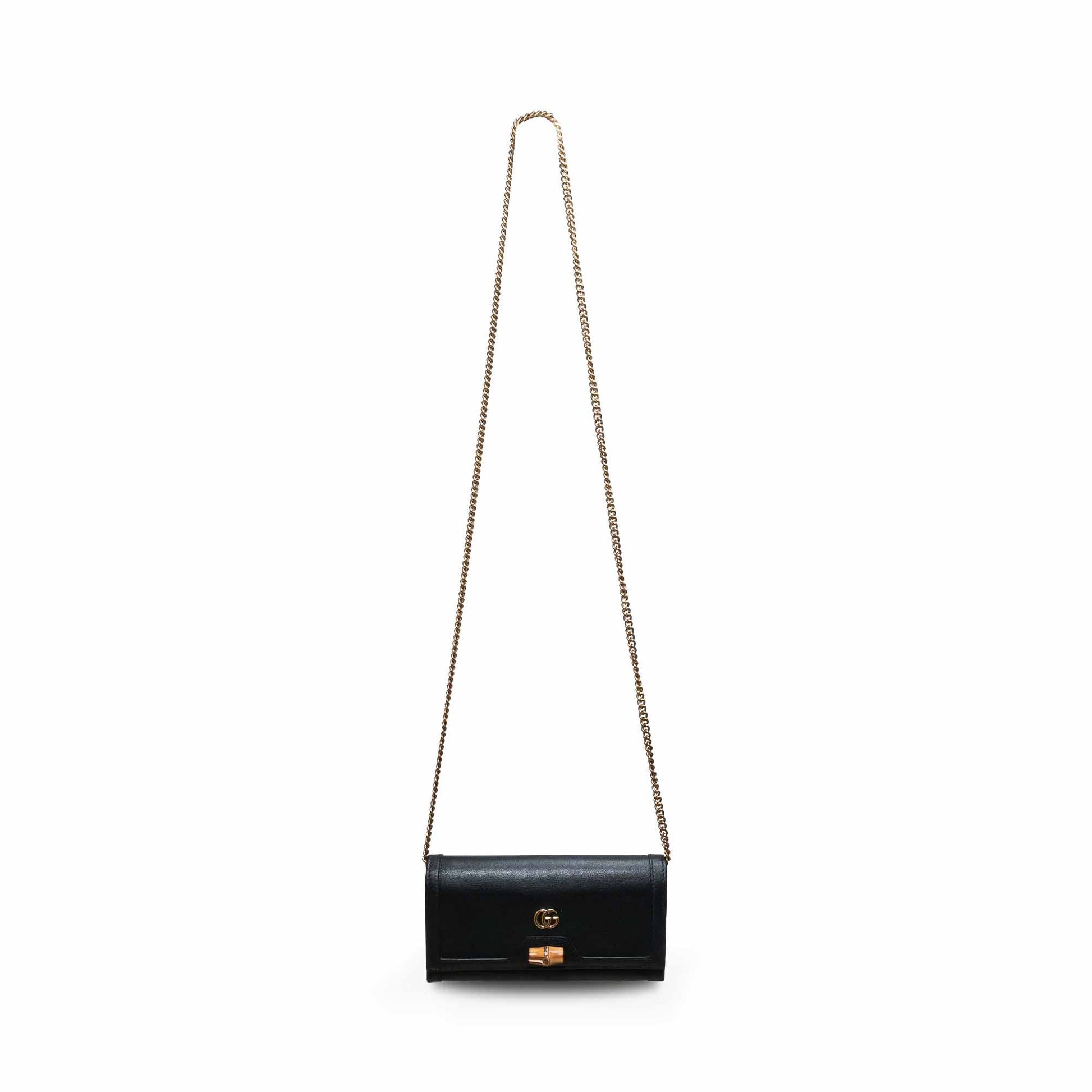 Gucci Chain Leather Crossbody