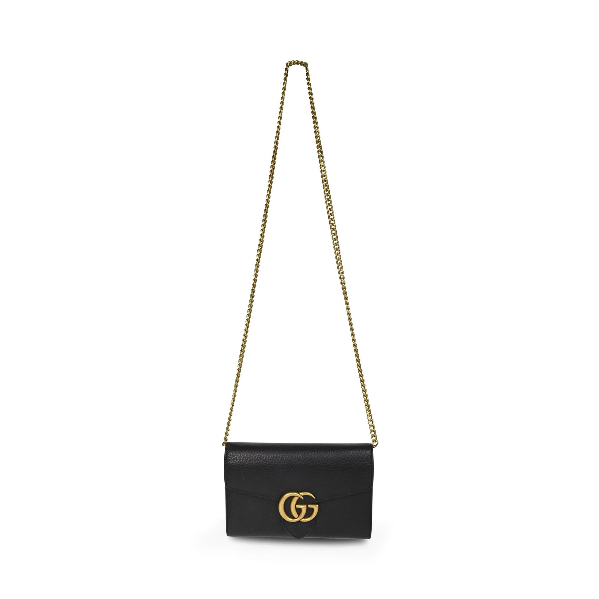 Gucci Chain Leather Crossbody