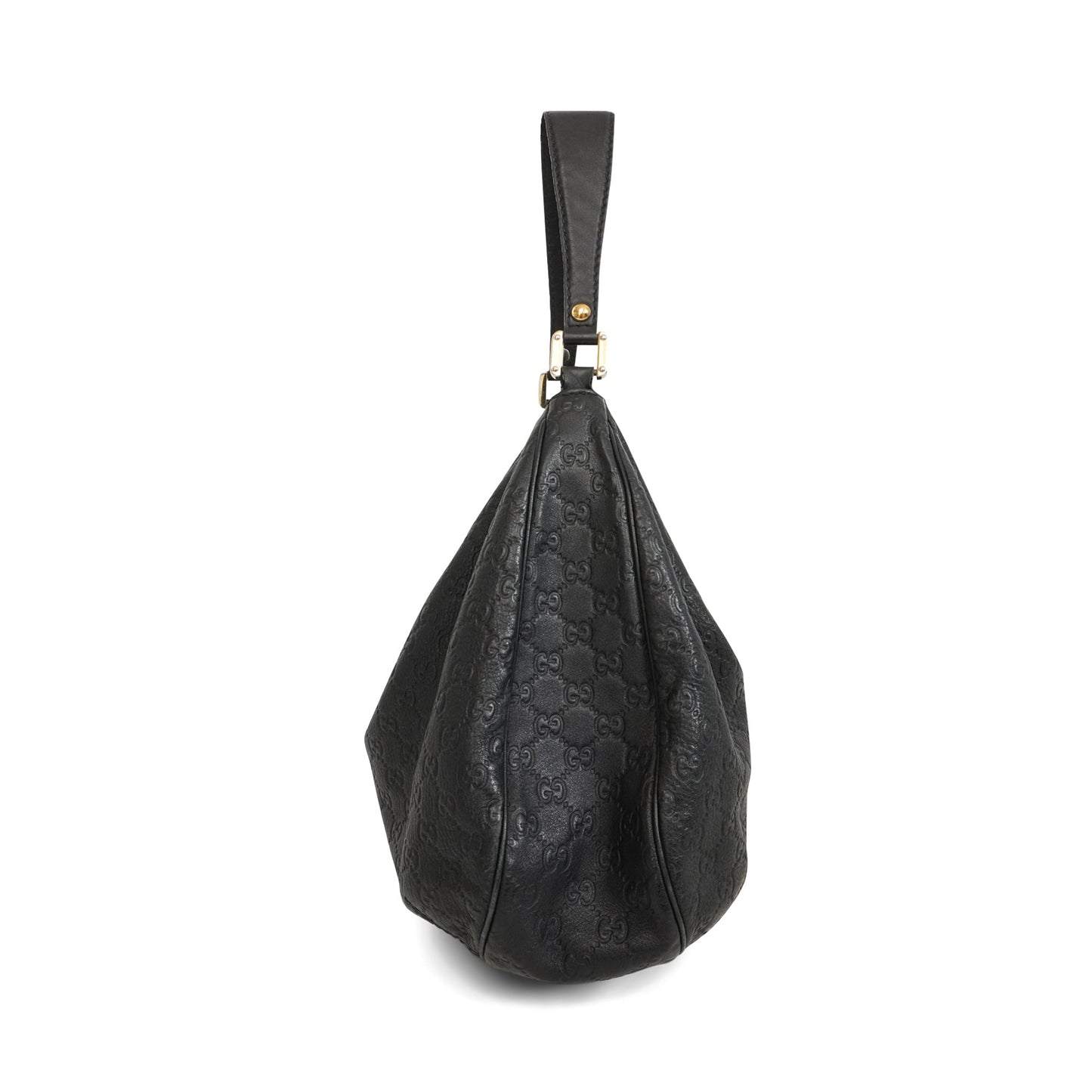 Gucci Monogram Leather Canvas Shoulder Bag