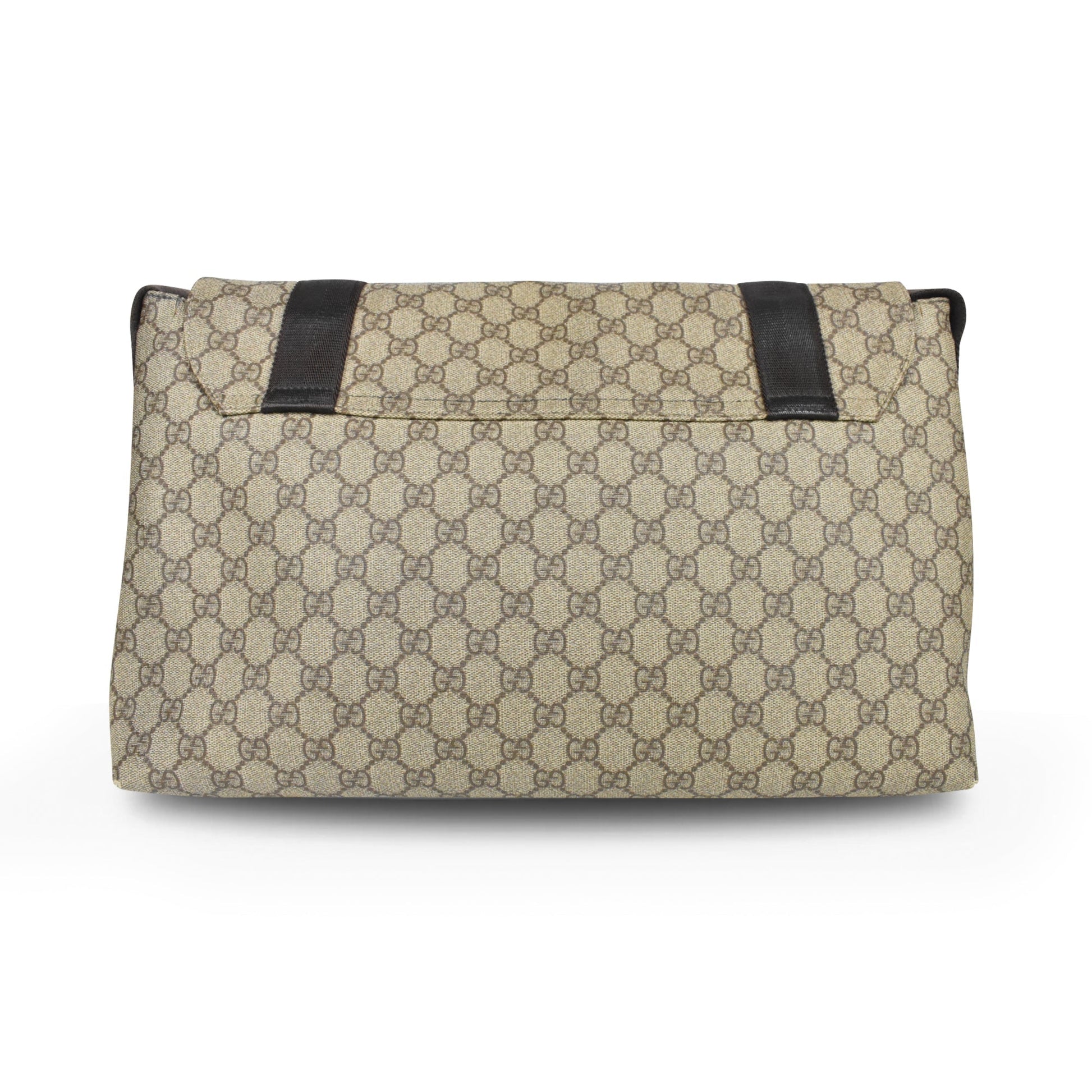 Gucci Monogram Leather Canvas Crossbody