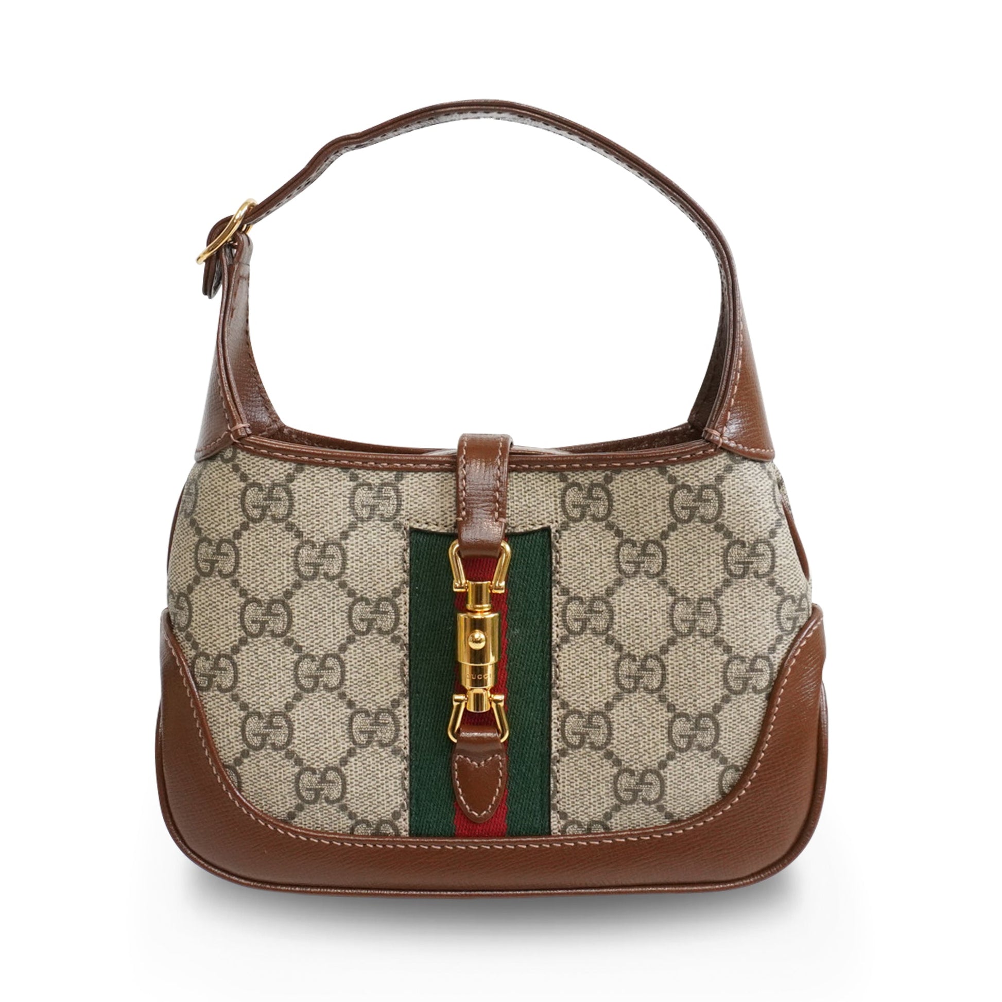 Gucci Monogram Leather Mini Crossbody