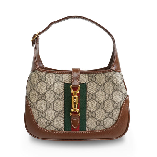 Gucci Monogram Leather Mini Crossbody