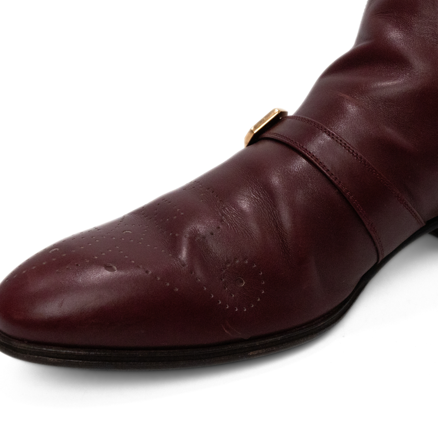Gucci Buckle Boots - Men's 8.5