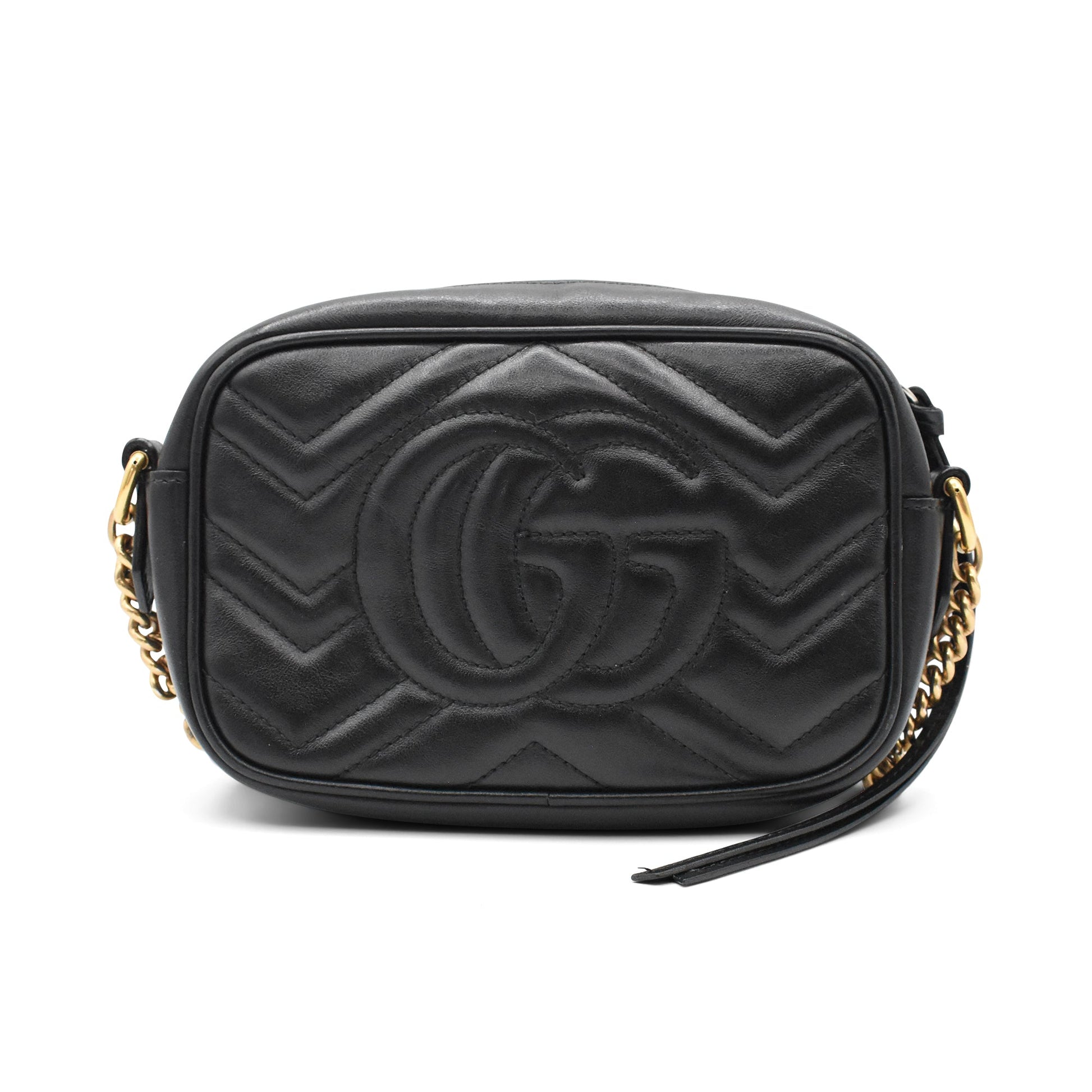 Gucci Chain Leather Crossbody