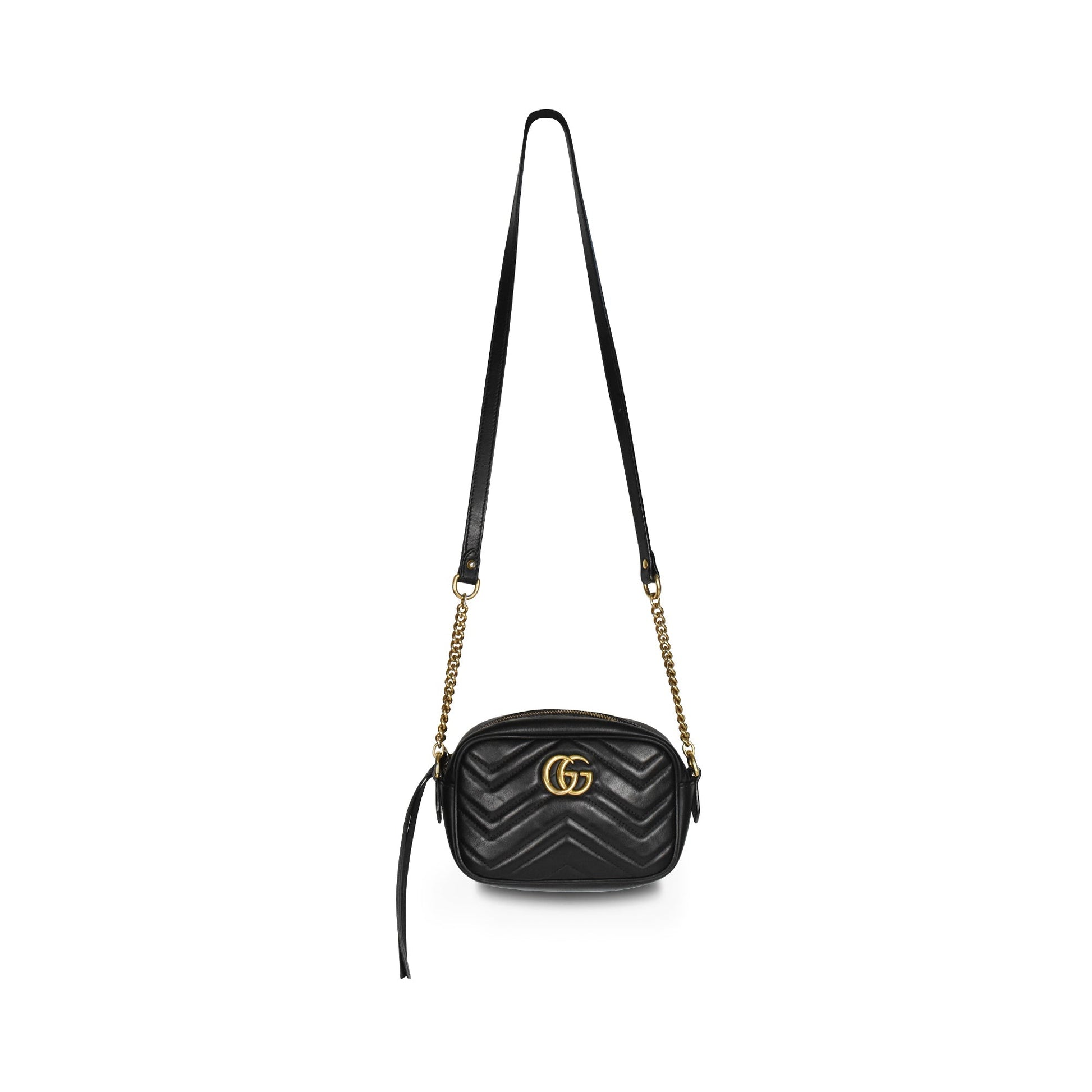 Gucci Chain Leather Crossbody