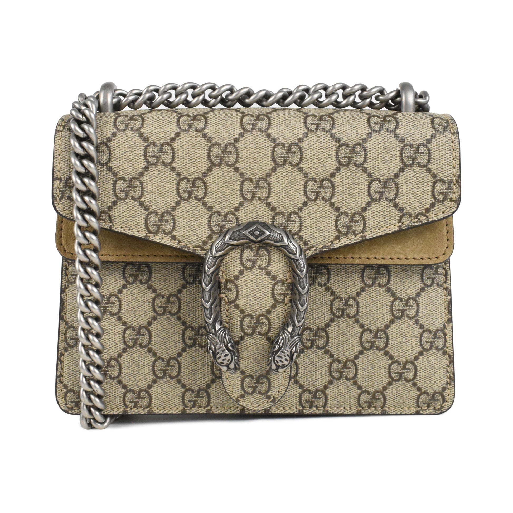 Gucci Monogram Chain Mini Crossbody