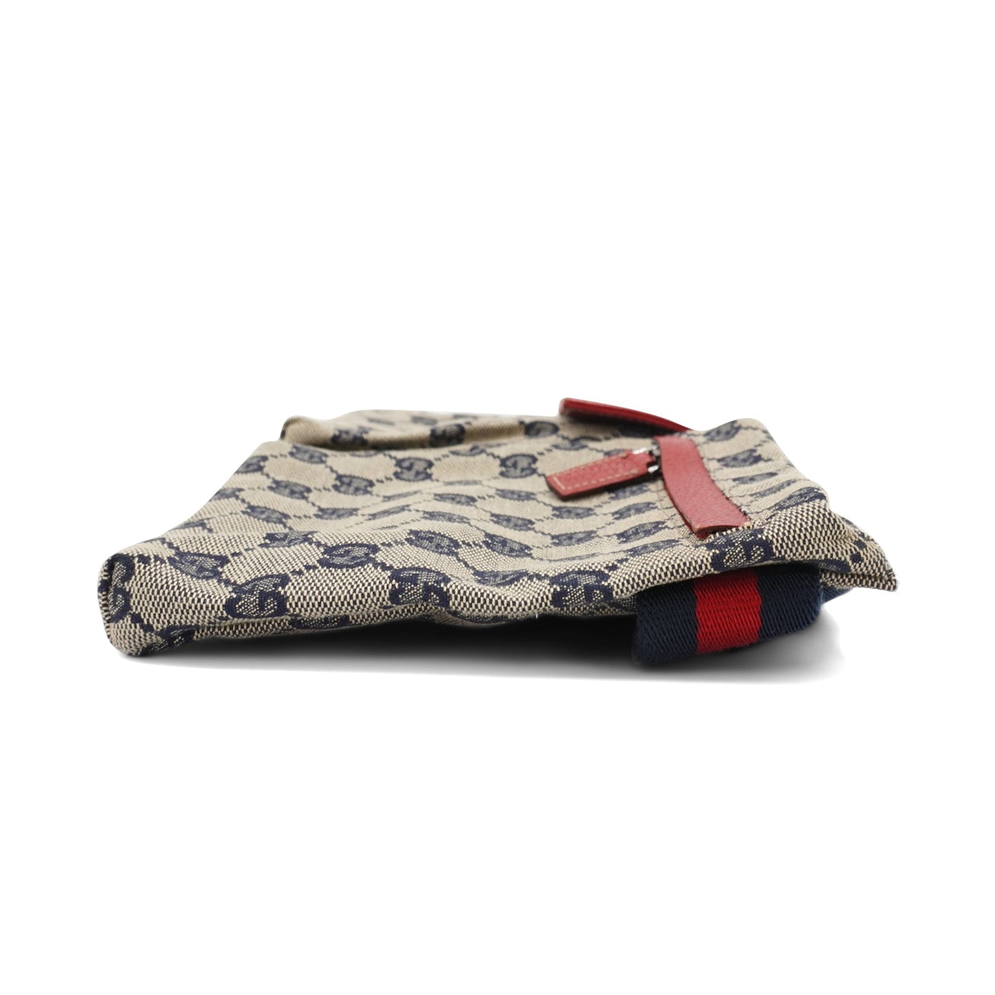 Gucci Monogram Bumbag Leather Canvas Handbag