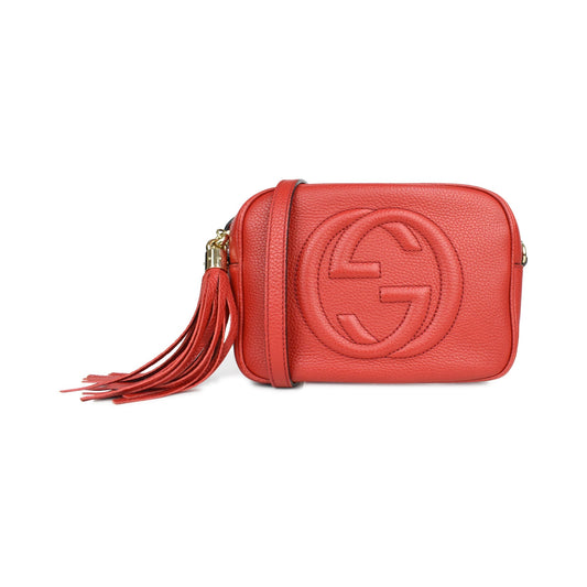 Gucci Leather Canvas Crossbody