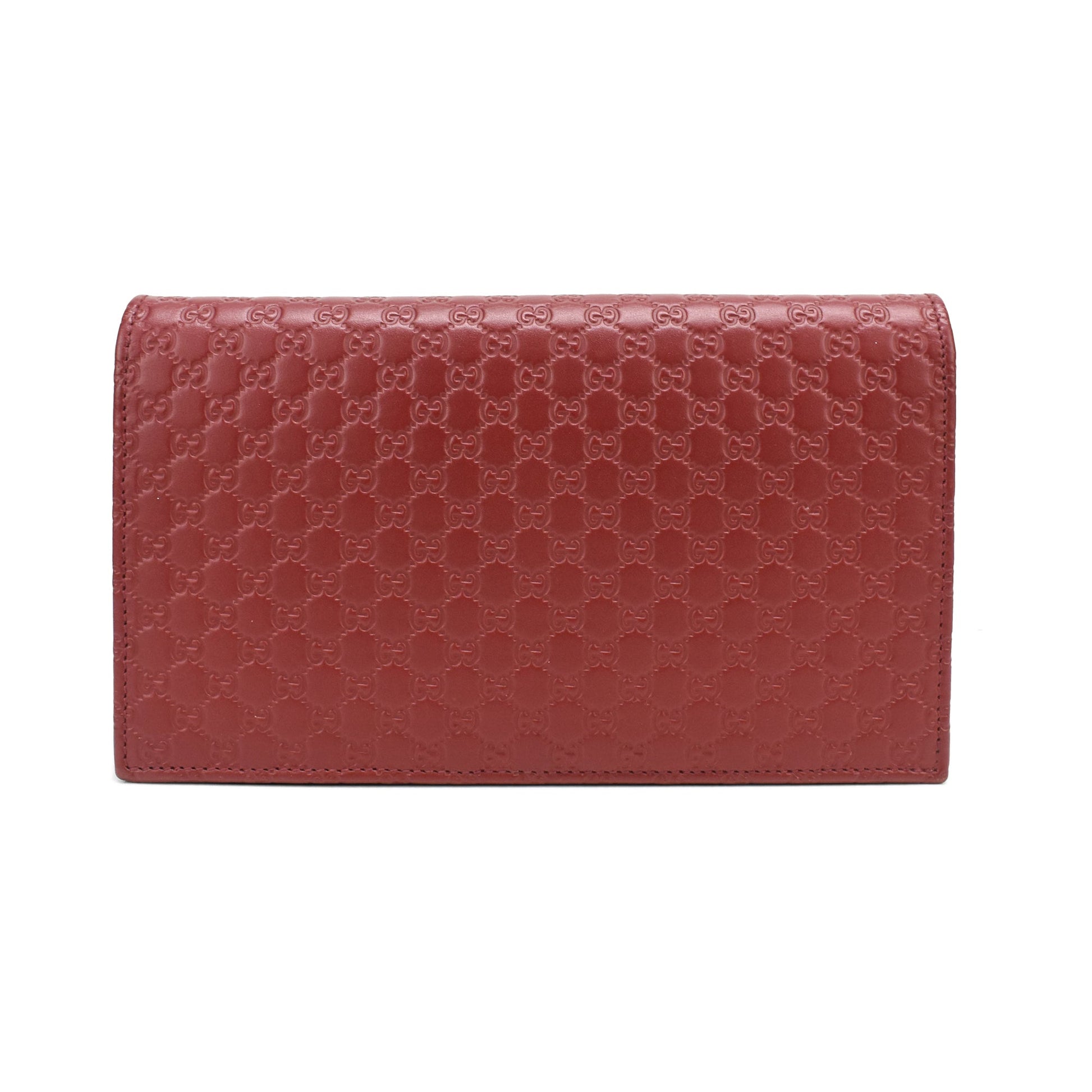 Gucci Monogram Chain Leather Crossbody