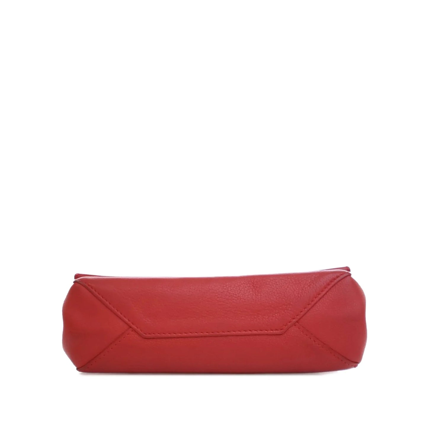 Red Louis Vuitton Leather Lockme II BB Satchel