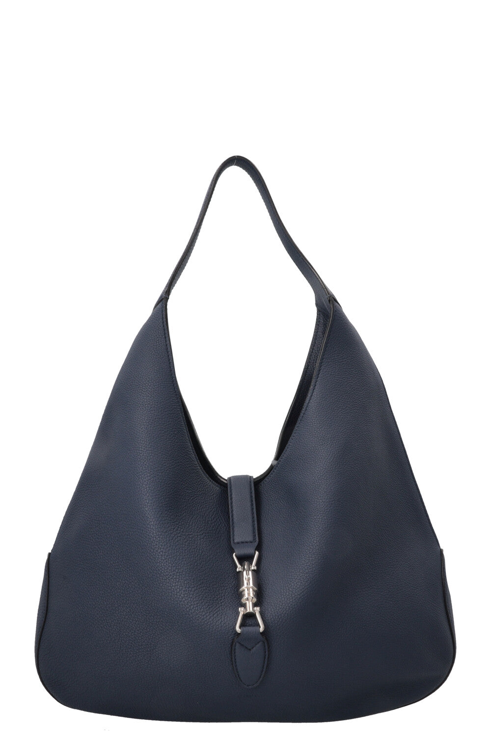 GUCCI Large Jackie Hobo Bag Blue Leather