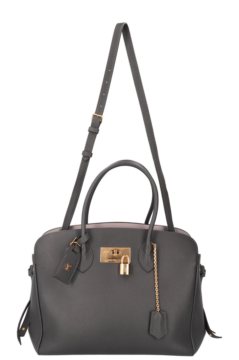 LOUIS VUITTON Milla MM Leather Grey