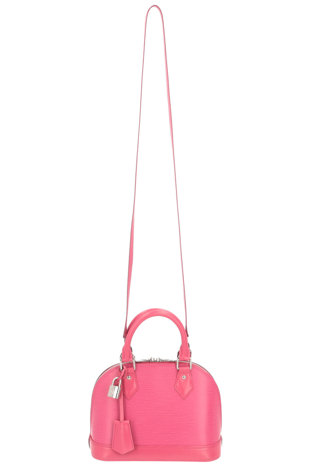 LOUIS VUITTON Alma BB Epi Fuchsia