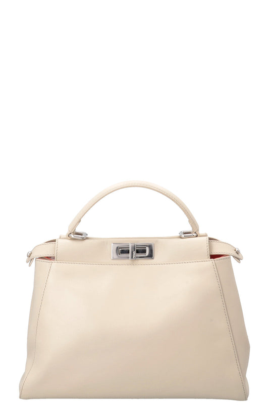 FENDI Peekaboo Medium Greige