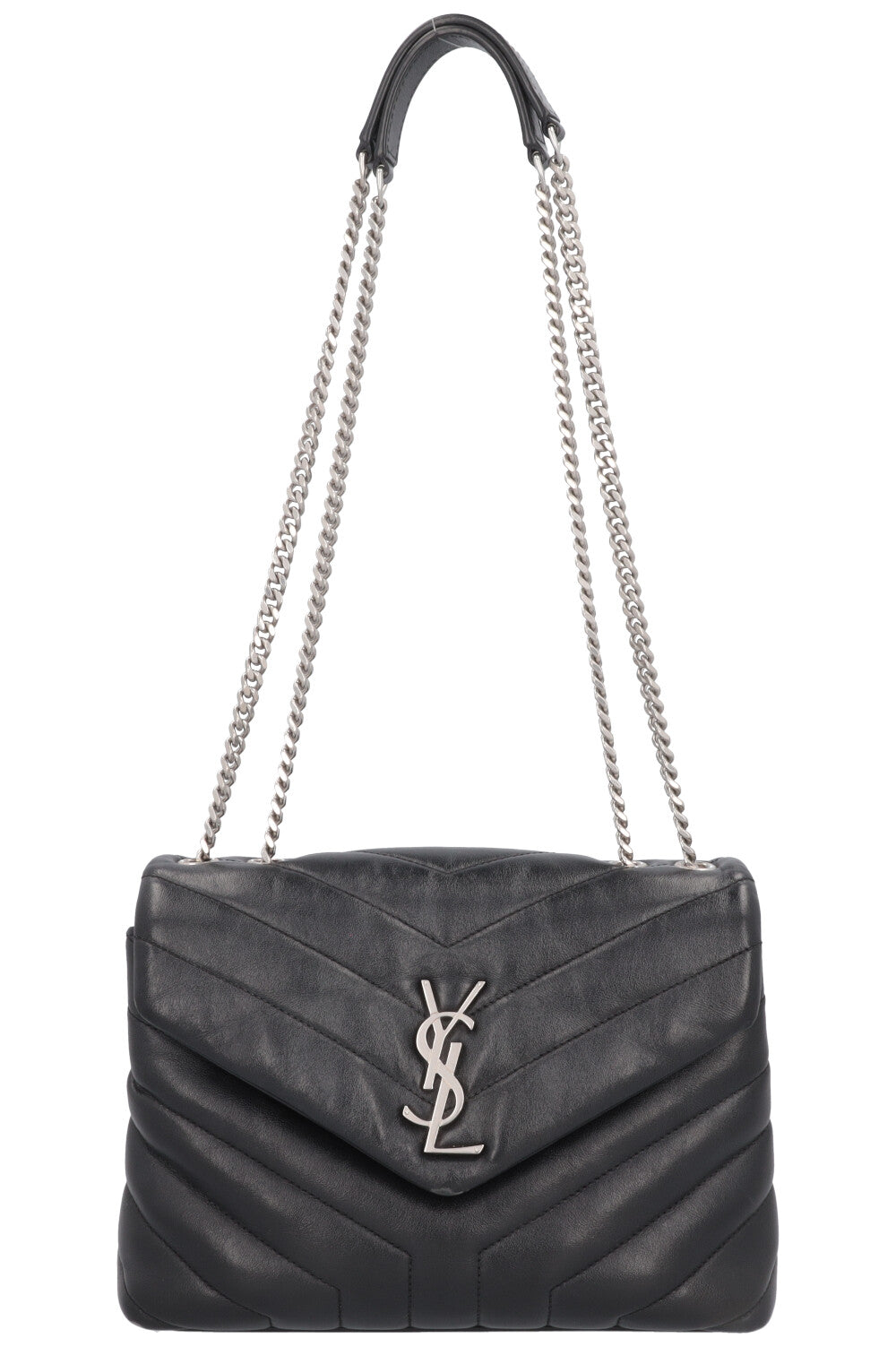SAINT LAURENT Small Loulou Bag Black