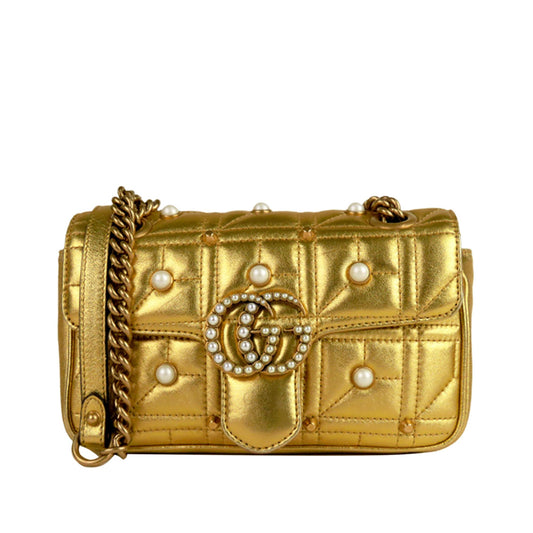 Gucci Quilted Chain Crossbody