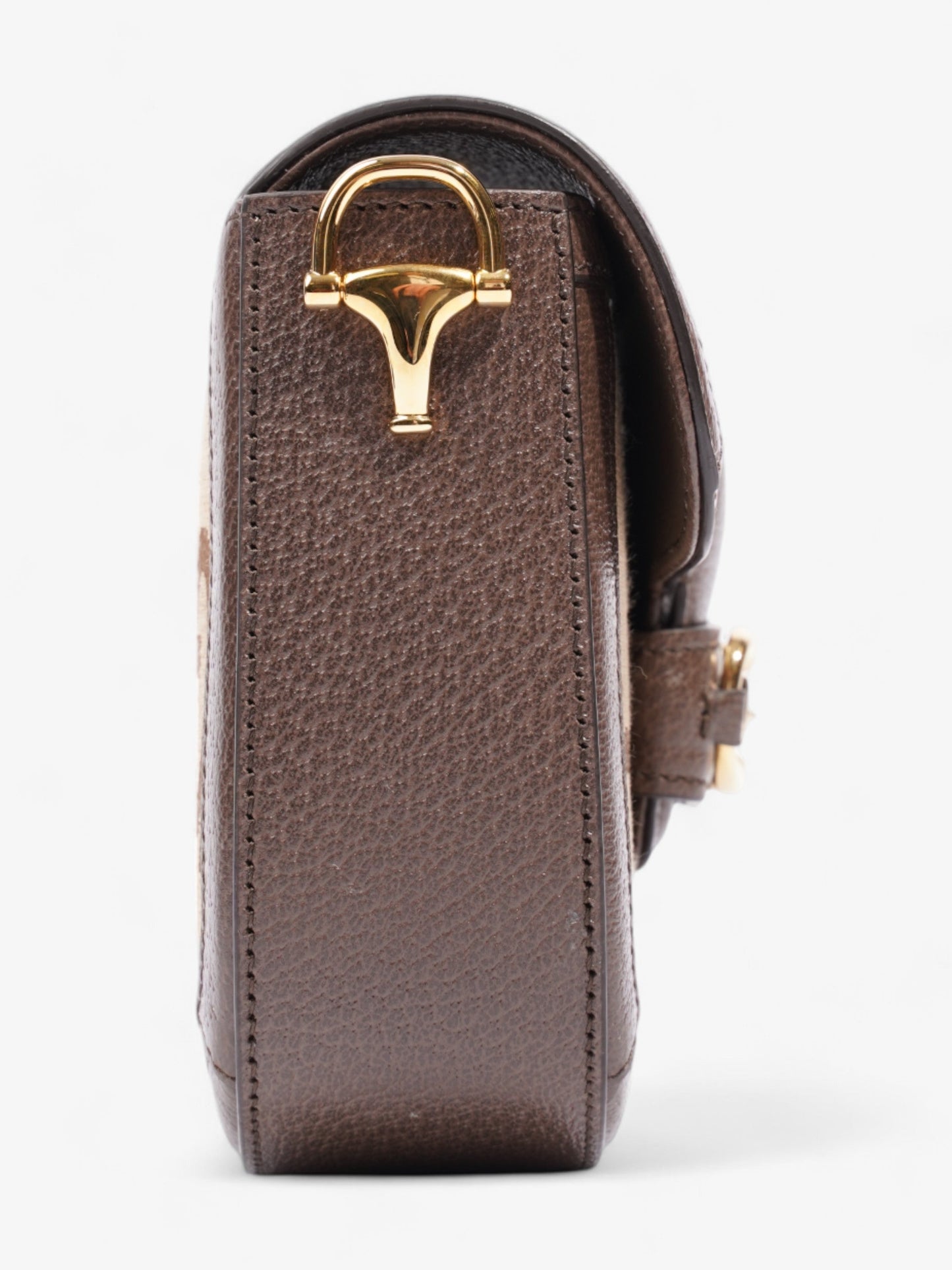 Gucci Horsebit 1955 GG Supreme / Brown Fabric Mini