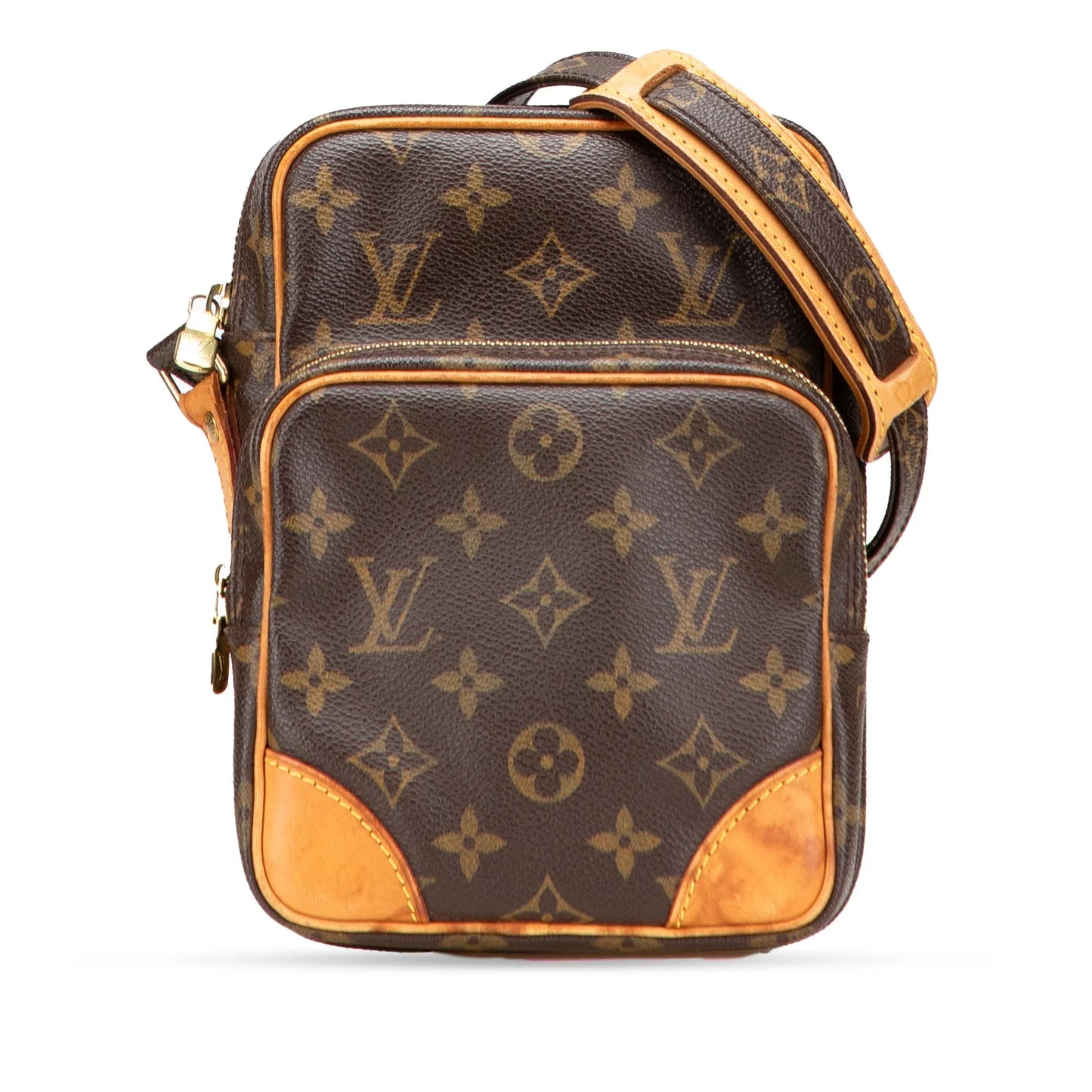 Brown Louis Vuitton Monogram Amazone Crossbody Bag