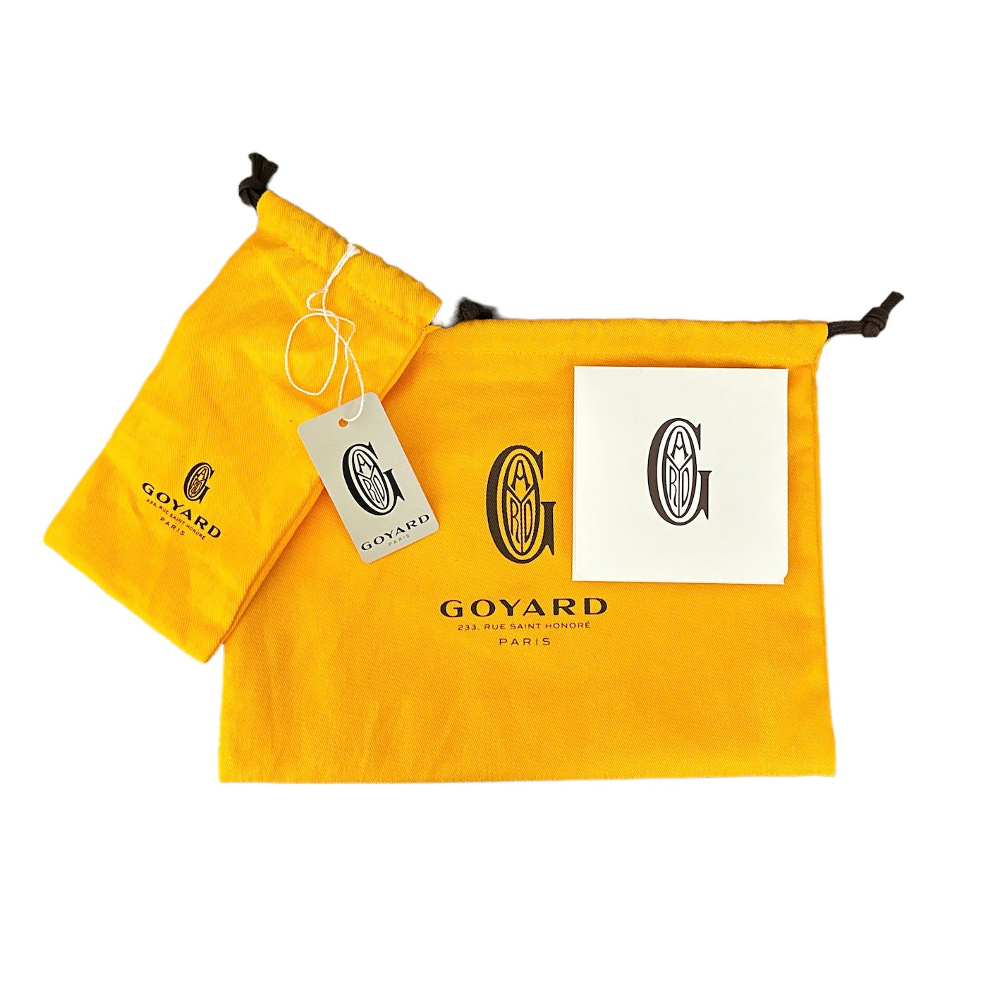 Goyard Plumet Pocket Wallet Crossbody - Orange (NWT)