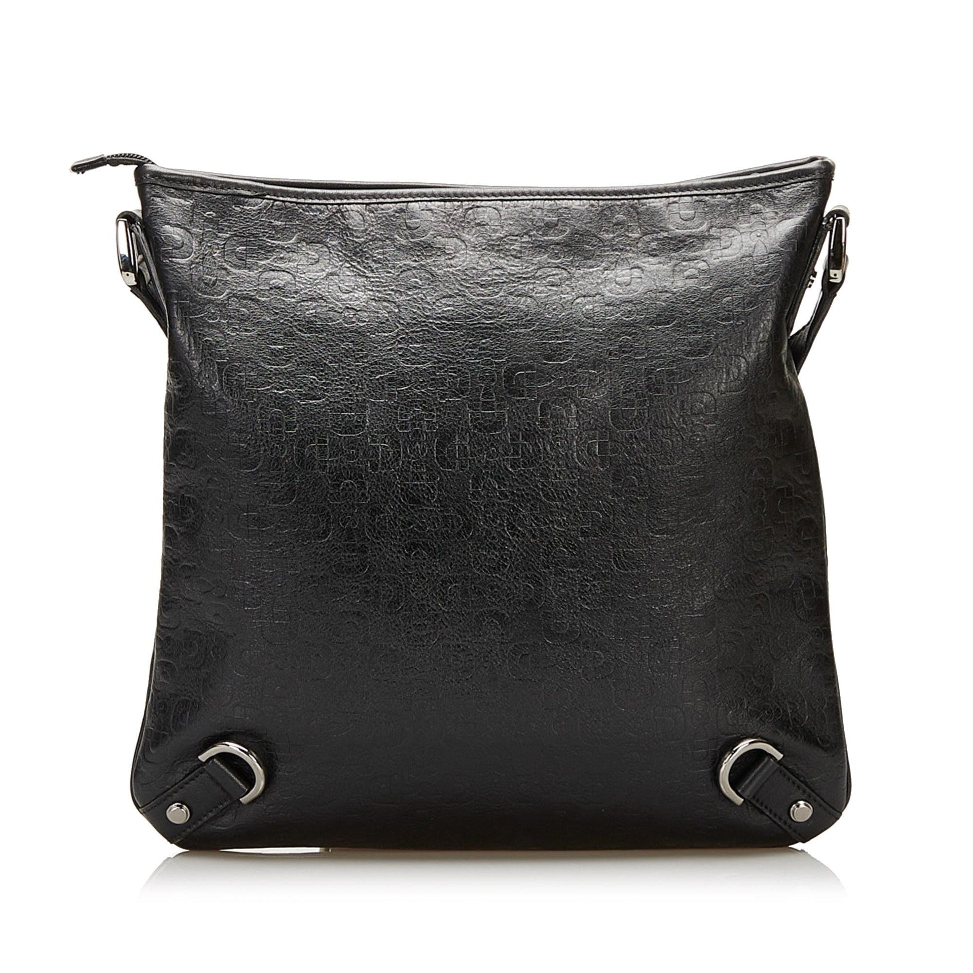 Gucci Abbey D-Ring Embossed Horsebit Crossbody (SHG-35354)