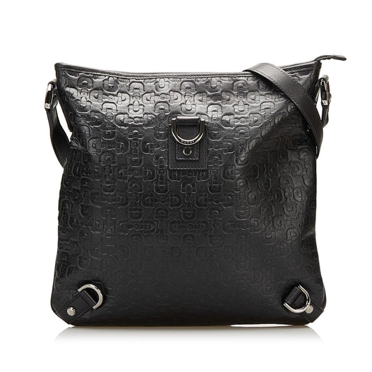 Gucci Abbey D-Ring Embossed Horsebit Crossbody (SHG-35354)