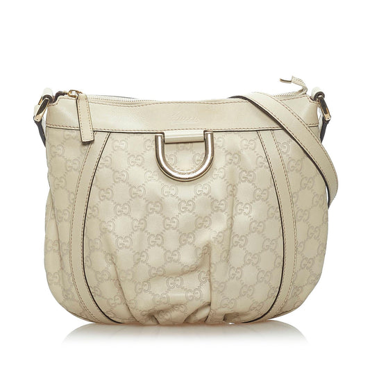Gucci Abbey D-Ring Gucissima Crossbody Bag (SHG-34187)