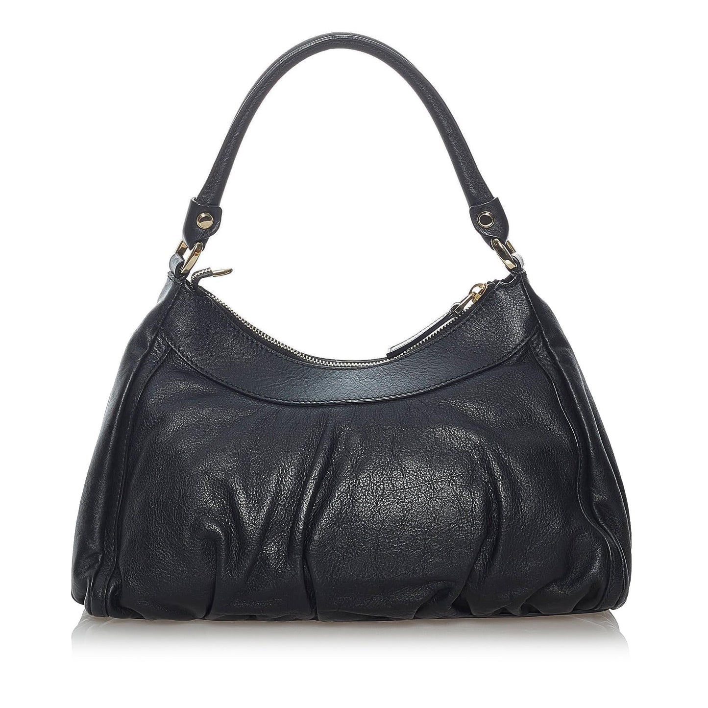 Gucci Abbey D-Ring Leather Shoulder Bag (SHG-37613)