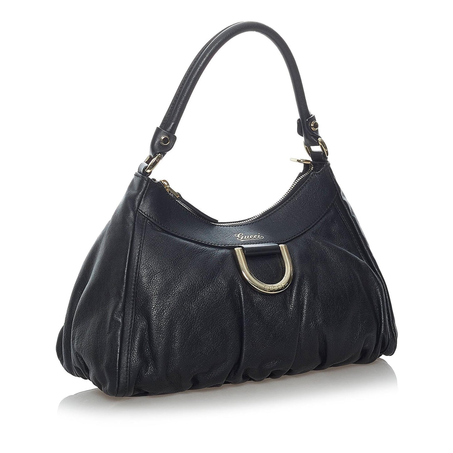 Gucci Abbey D-Ring Leather Shoulder Bag (SHG-37613)
