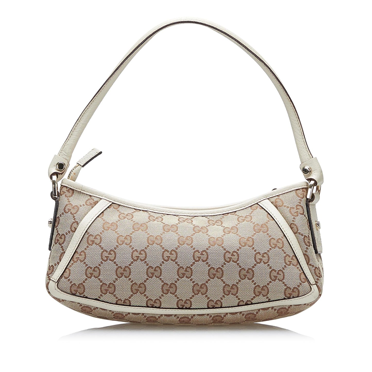 Gucci Abbey GG Canvas Baguette (SHG-37192)