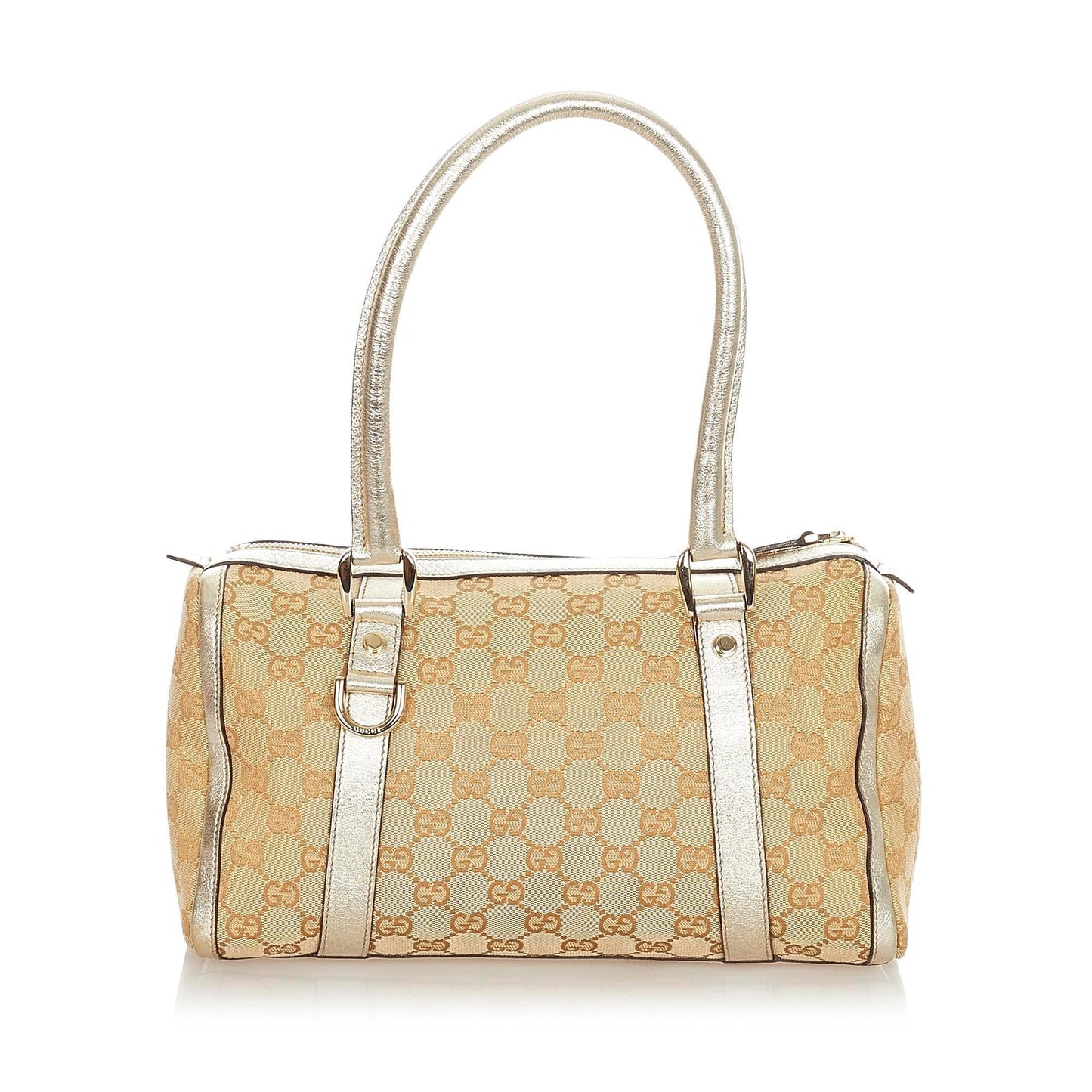 Gucci Abbey GG Canvas Boston Bag (SHG-31972)