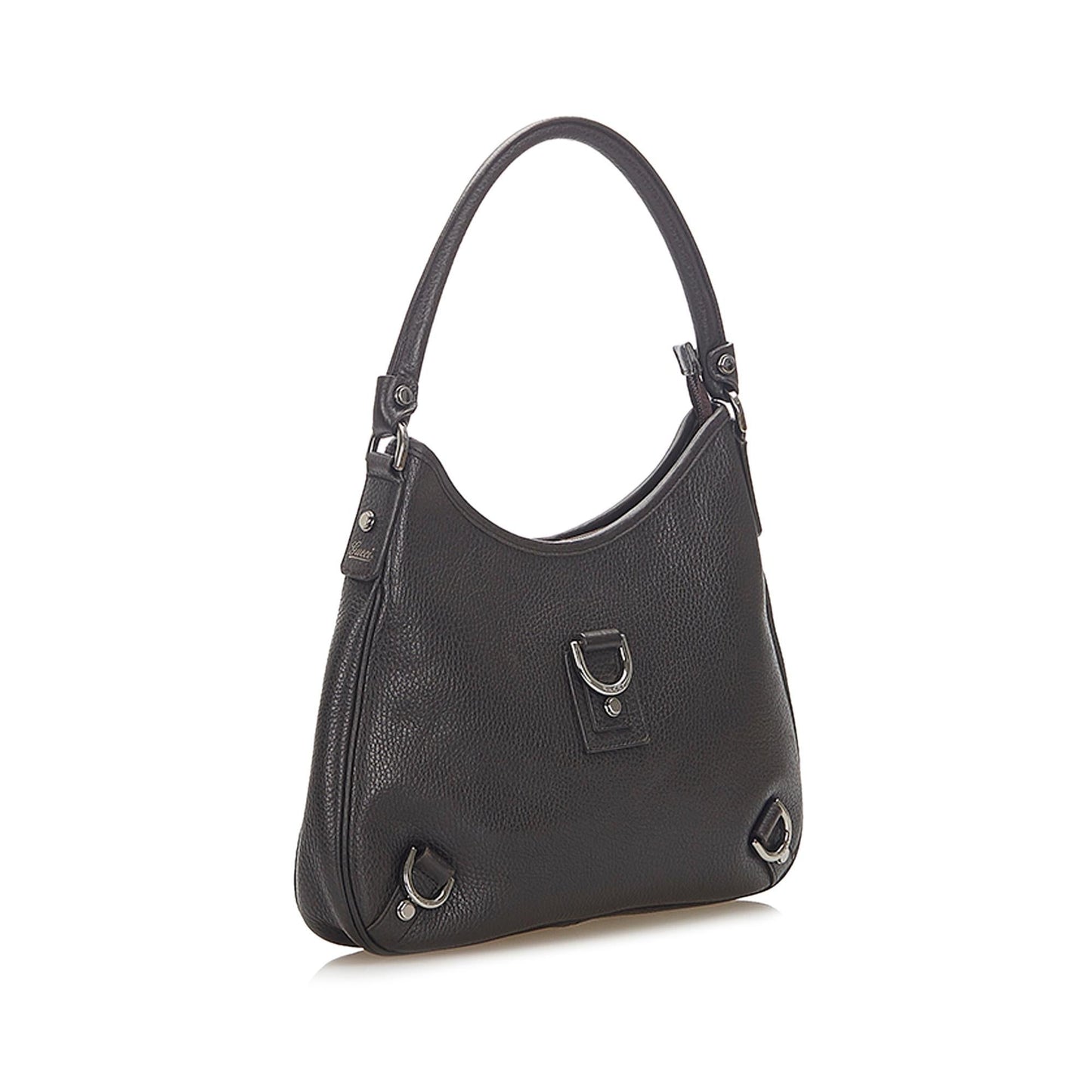 Gucci Abbey Leather Shoulder Bag (SHG-37759)