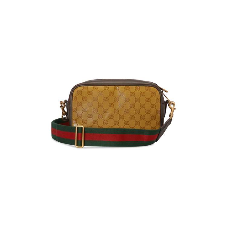 Gucci Monogram Caro Leather Canvas Crossbody