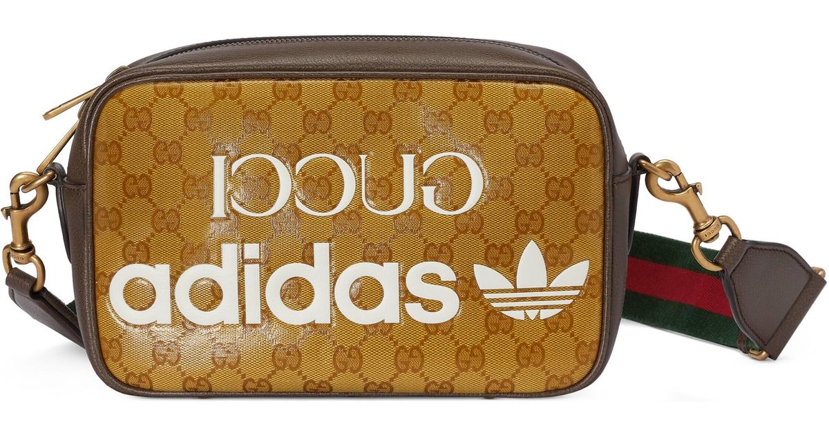 Gucci Monogram Caro Leather Canvas Crossbody