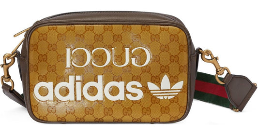 Gucci Monogram Caro Leather Canvas Crossbody