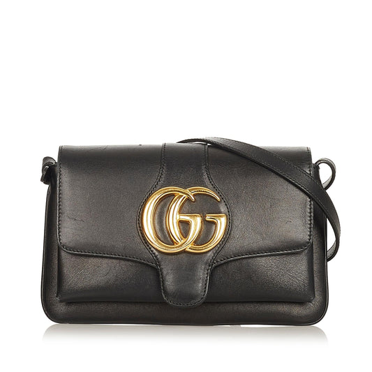 Gucci Arli Leather Crossbody Bag (SHG-25155)