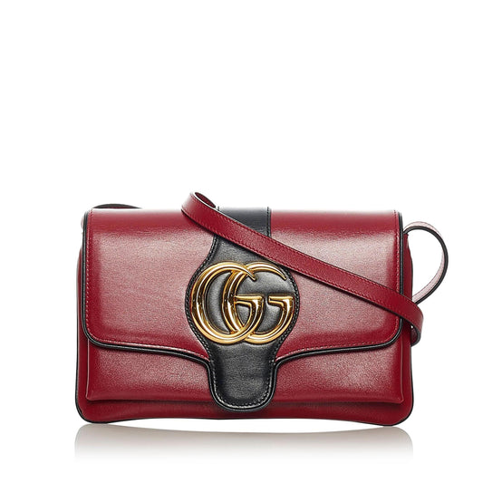 Gucci Arli Leather Crossbody Bag (SHG-28471)