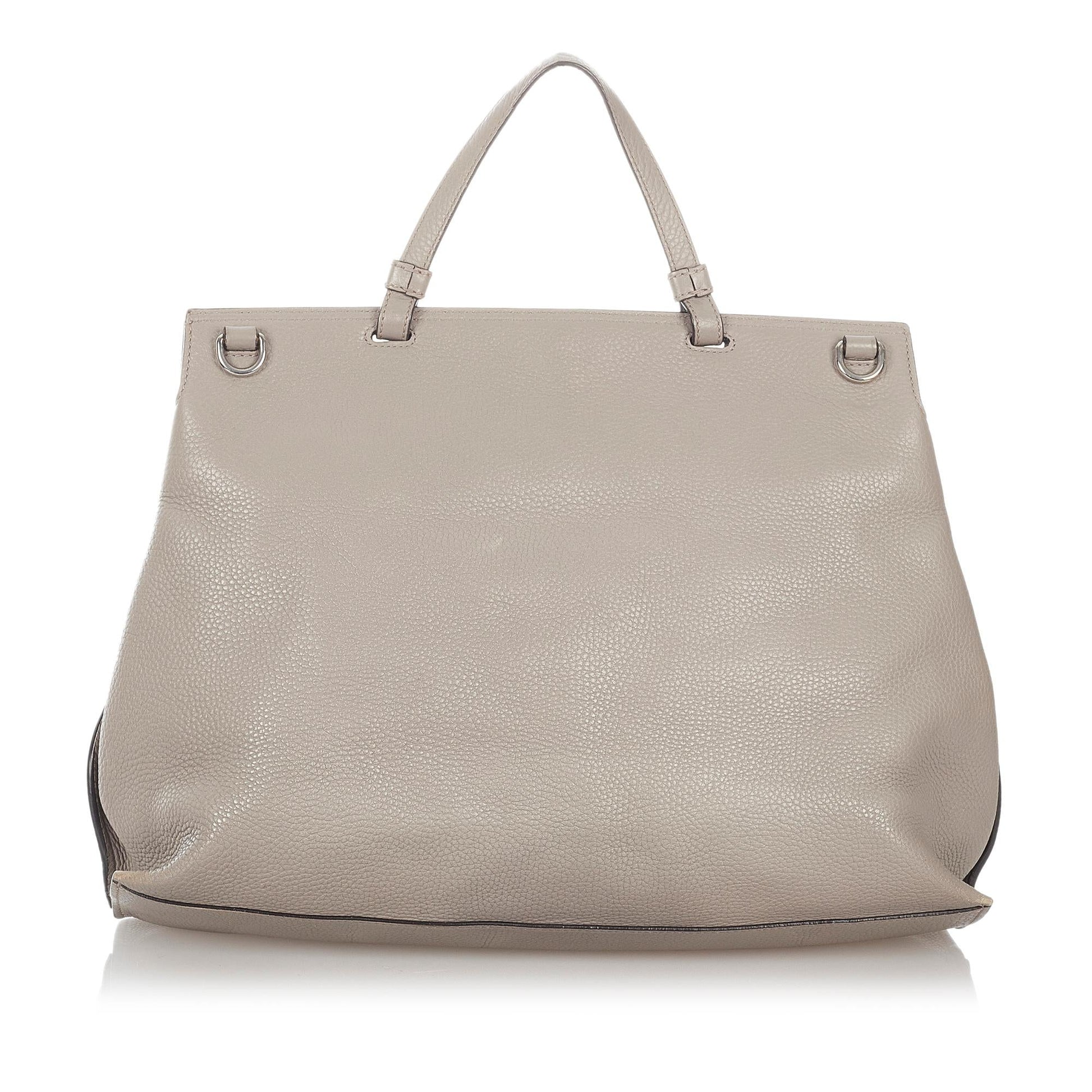 Gucci Bamboo Leather Satchel Style 8