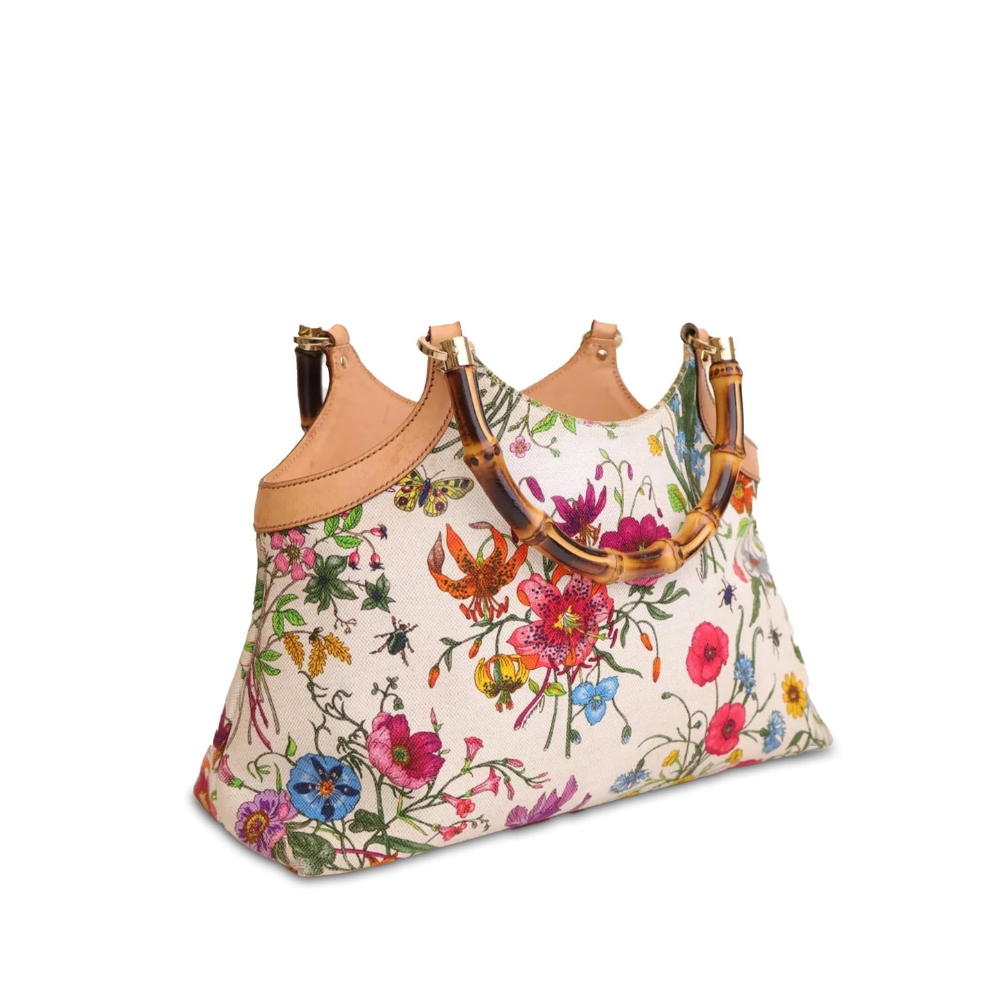 Gucci Canvas Shoulder Bag