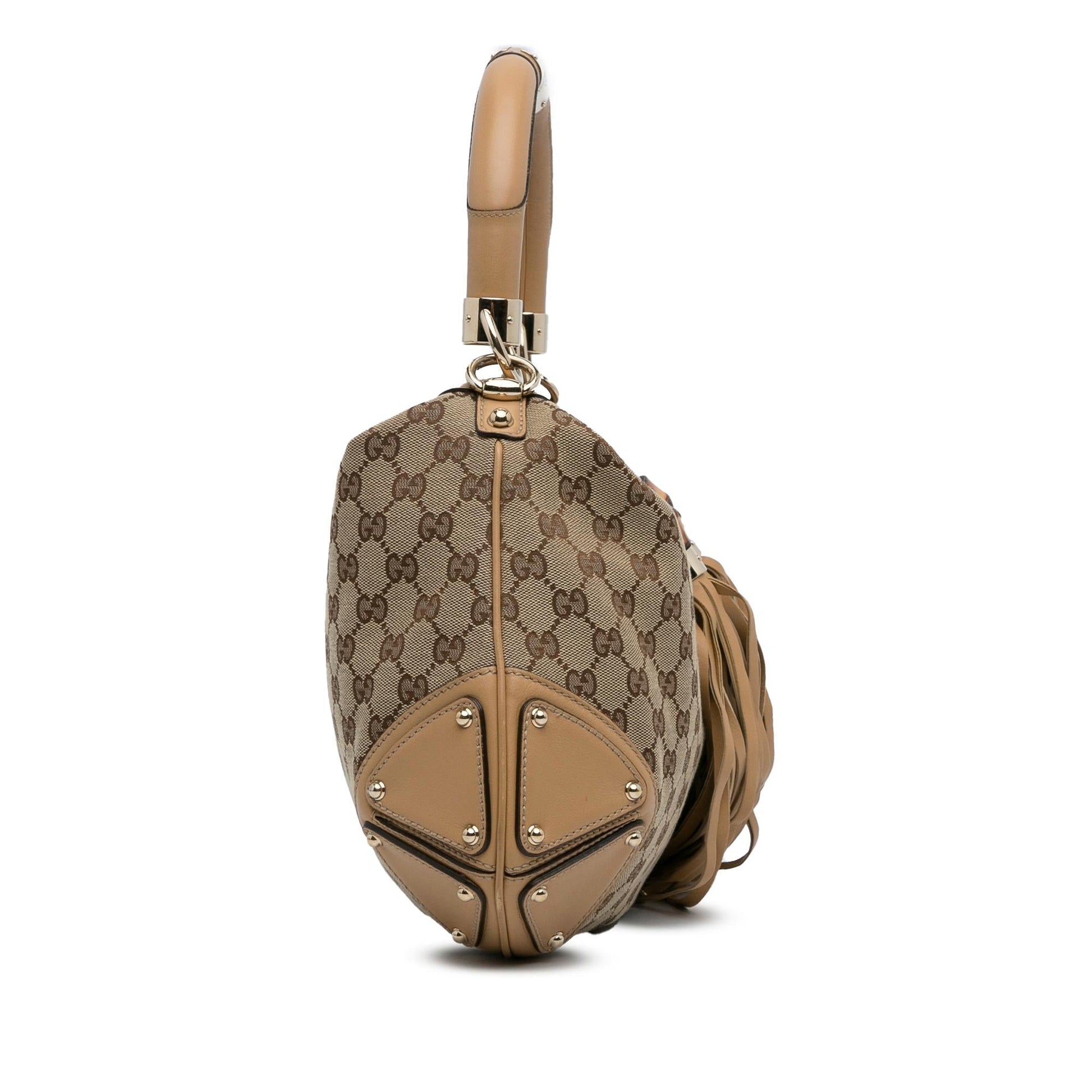 Gucci Canvas Shoulder Bag