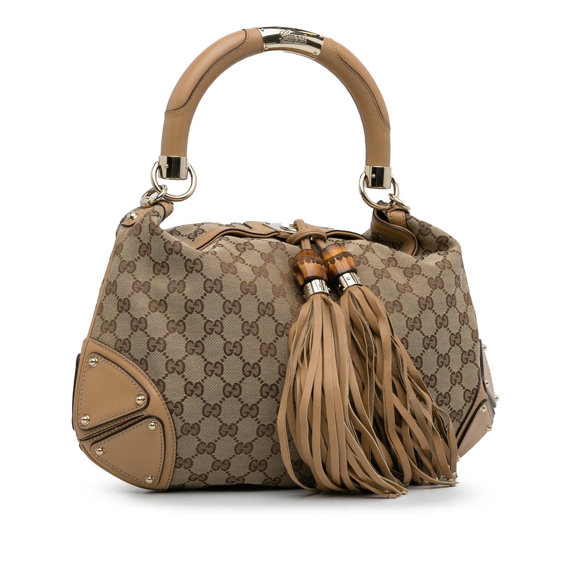 Gucci Canvas Shoulder Bag