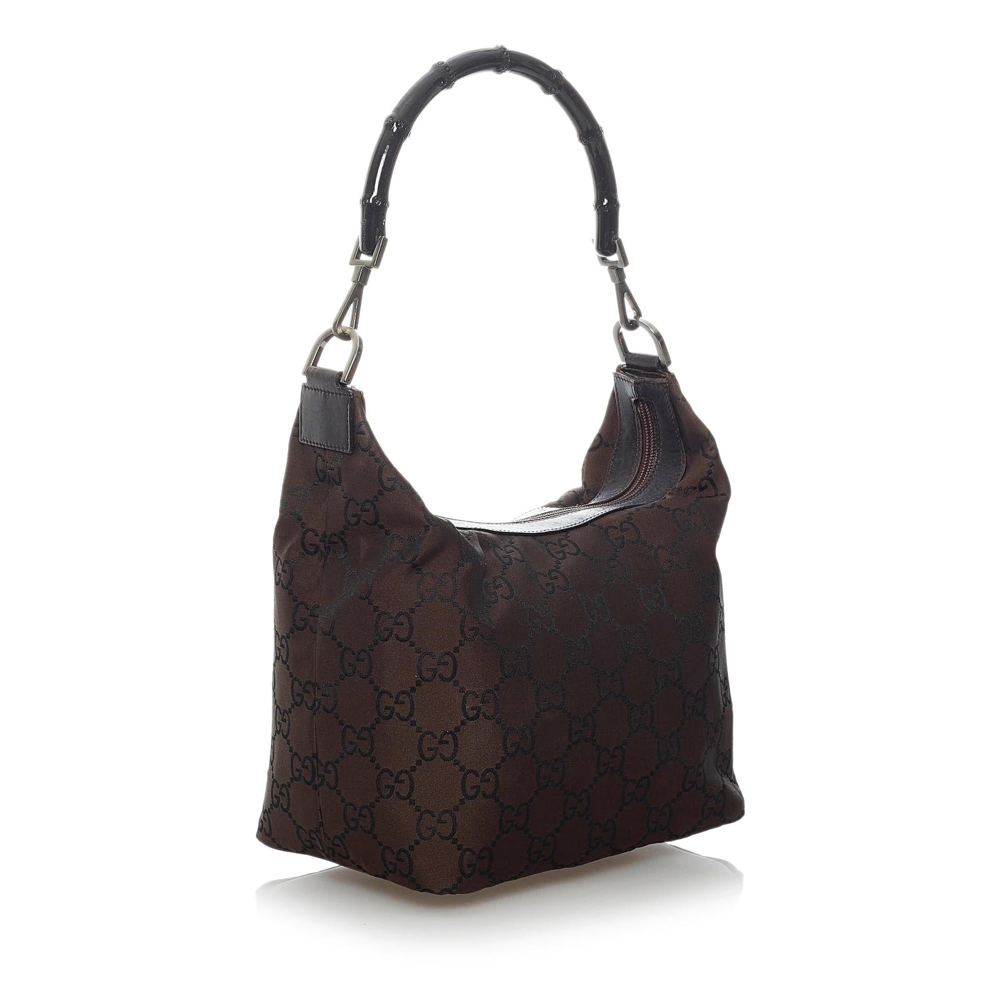 Gucci Canvas Shoulder Bag