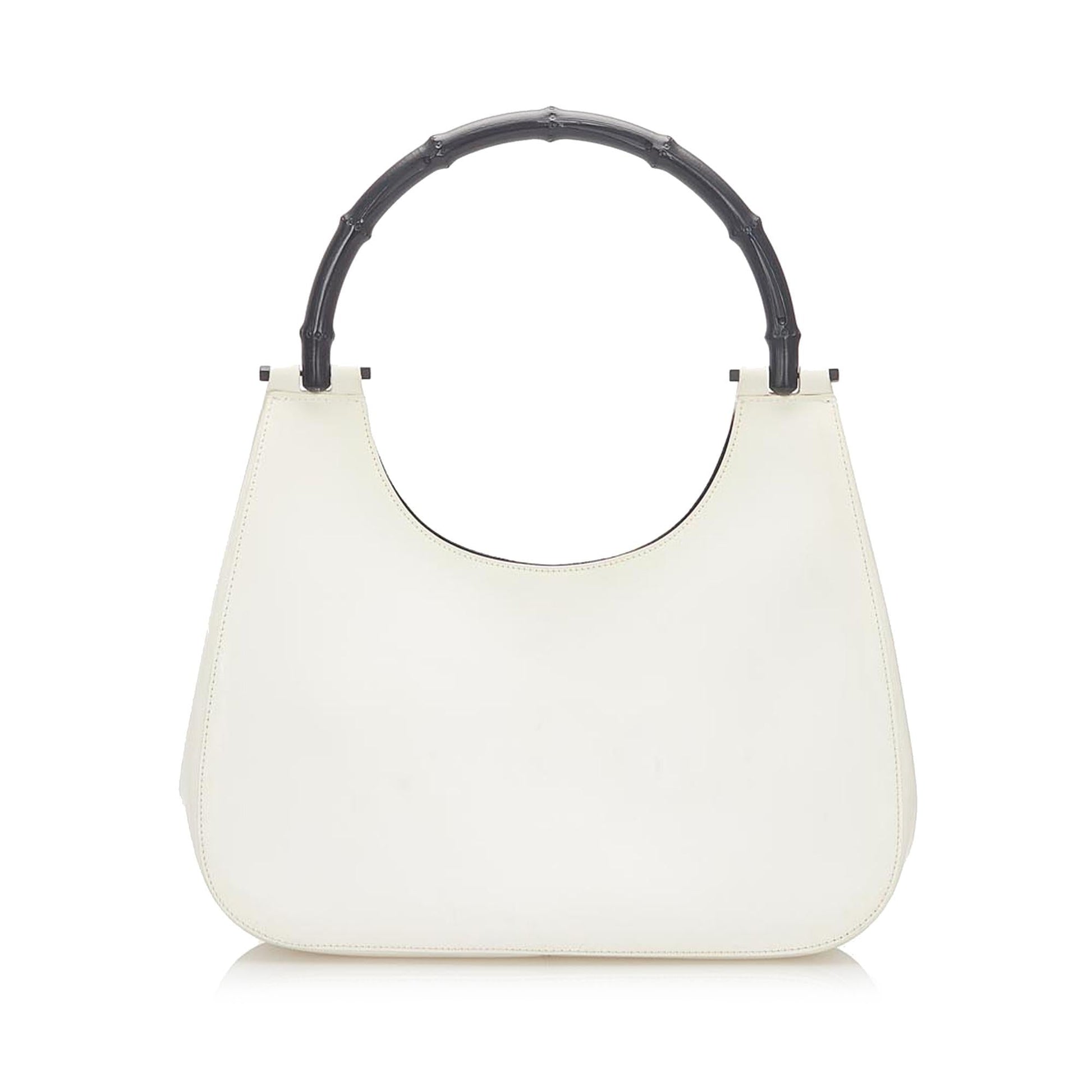 Gucci Bamboo Leather Handbag (SHG-17674)