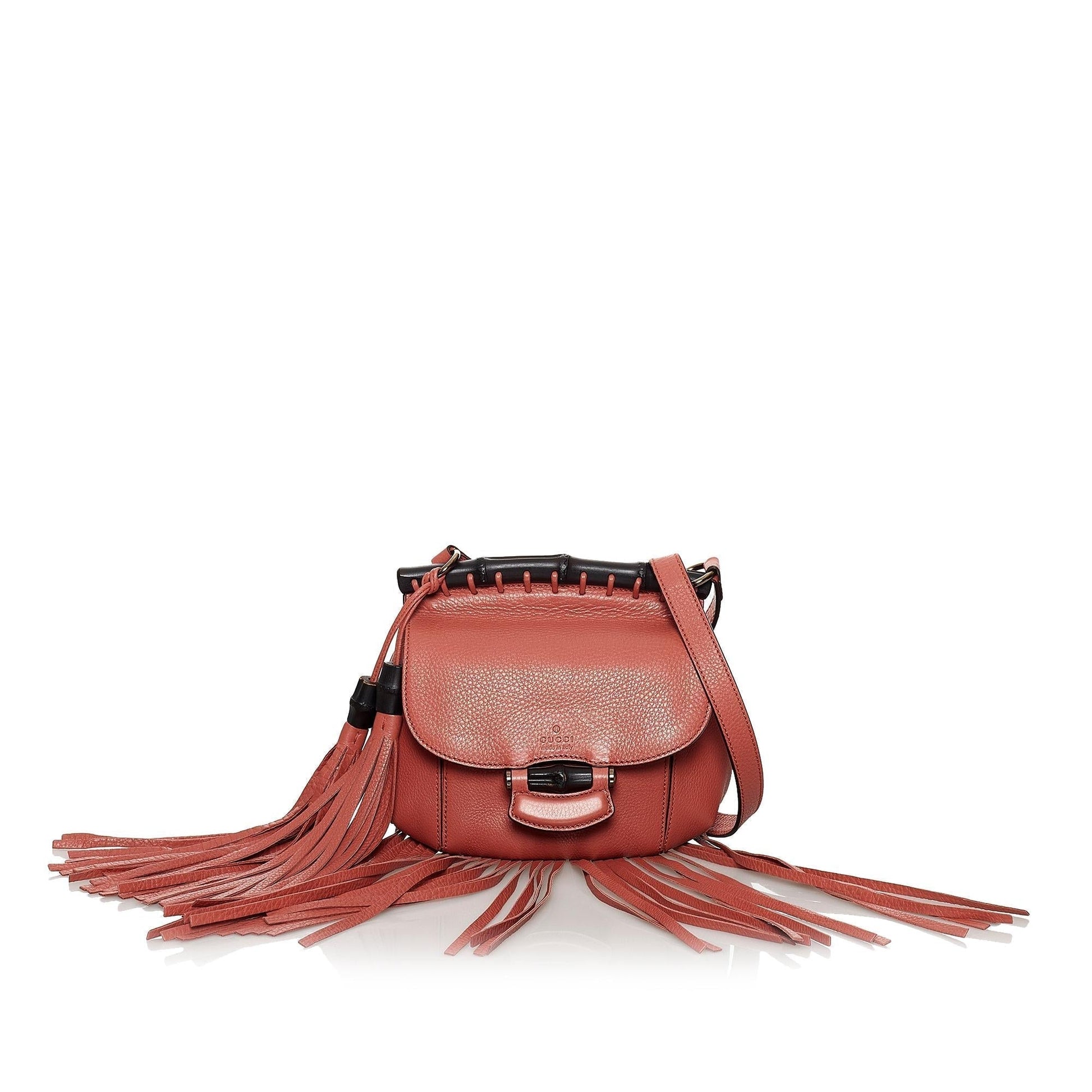 Gucci Bamboo Leather Crossbody Style 3