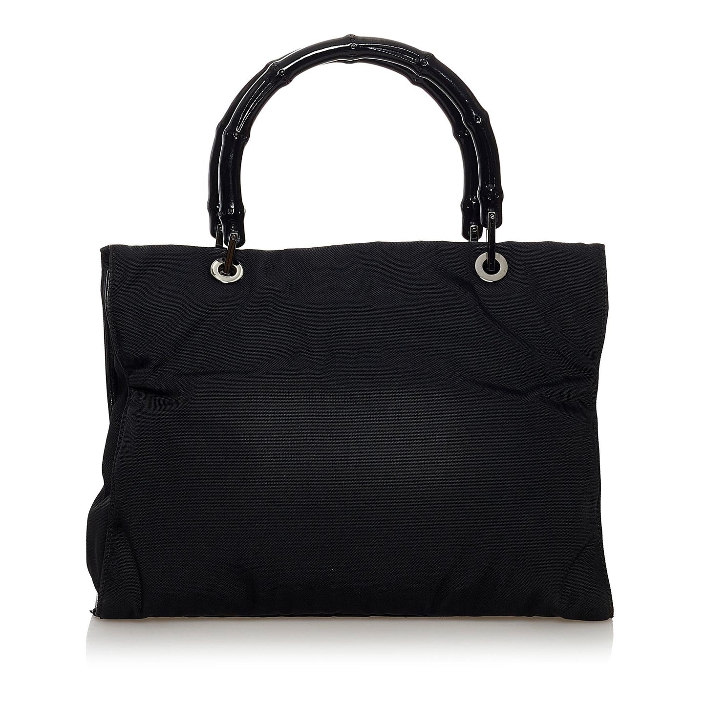 Gucci Bamboo Nylon Satchel (SHG-TotpRg)
