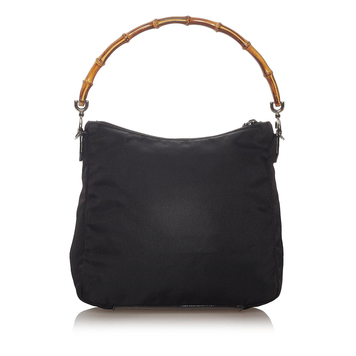 Gucci Bamboo Nylon Shoulder Bag (SHG-4hnVDO)