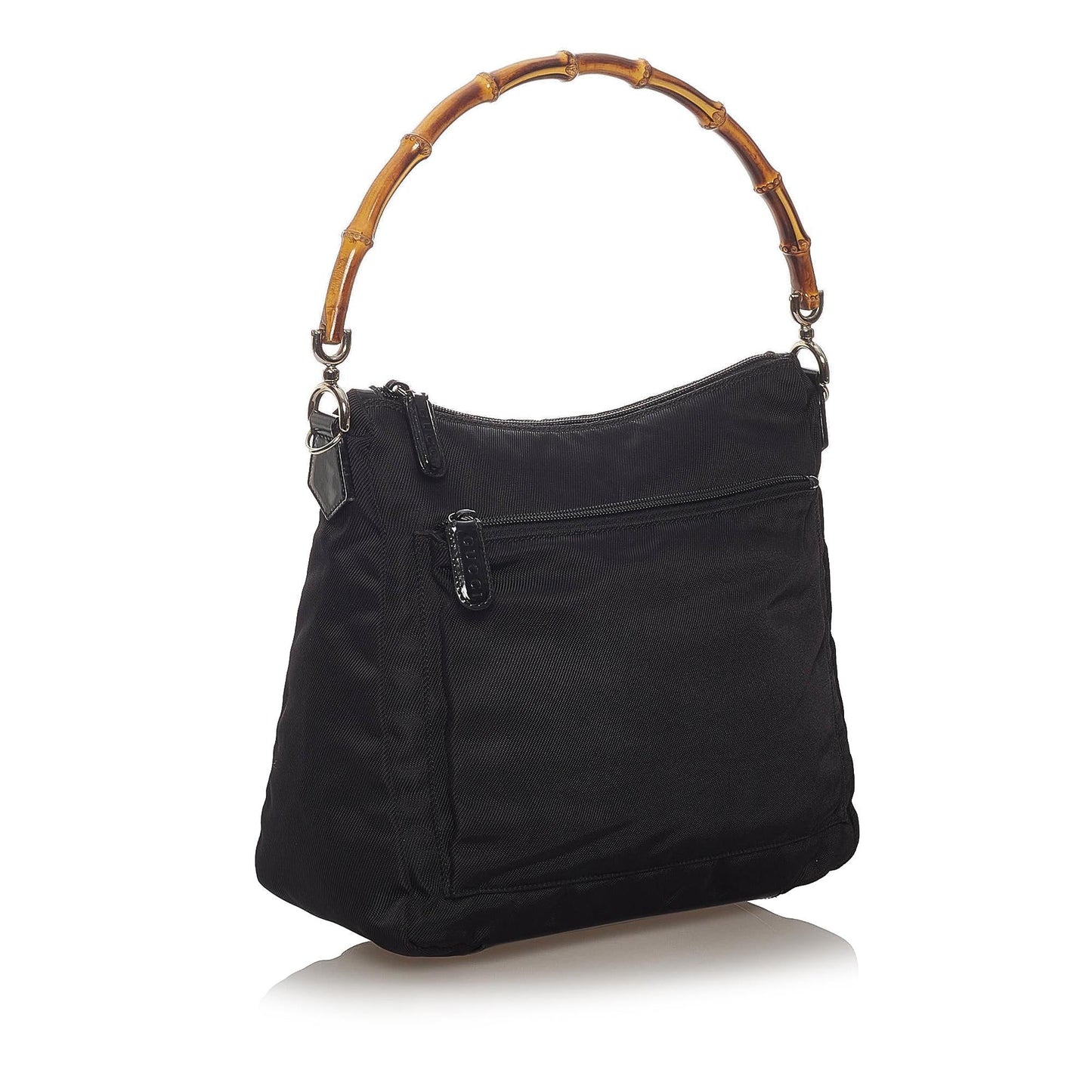 Gucci Bamboo Nylon Shoulder Bag (SHG-4hnVDO)