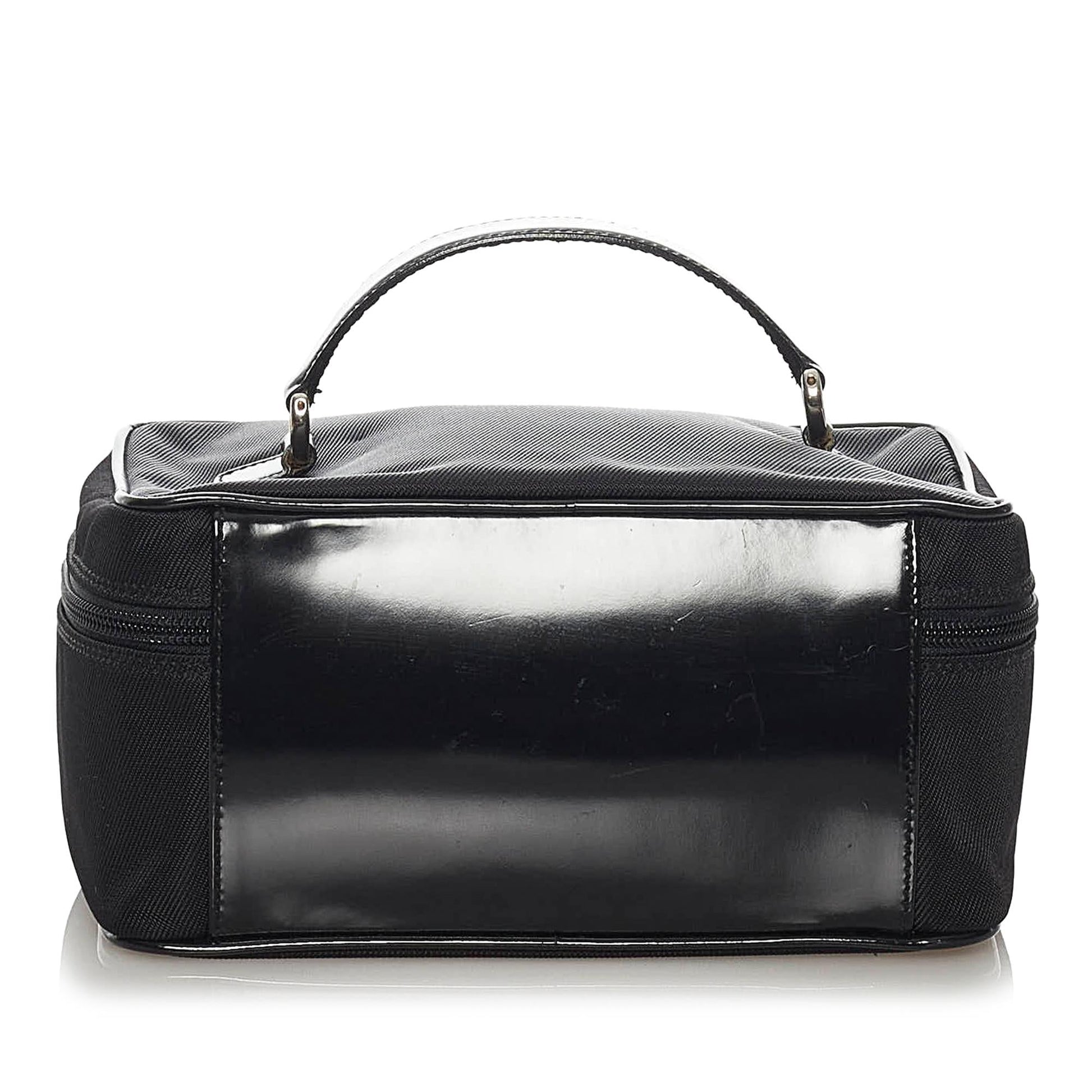 Gucci Bamboo Leather Nylon Handbag Style 2