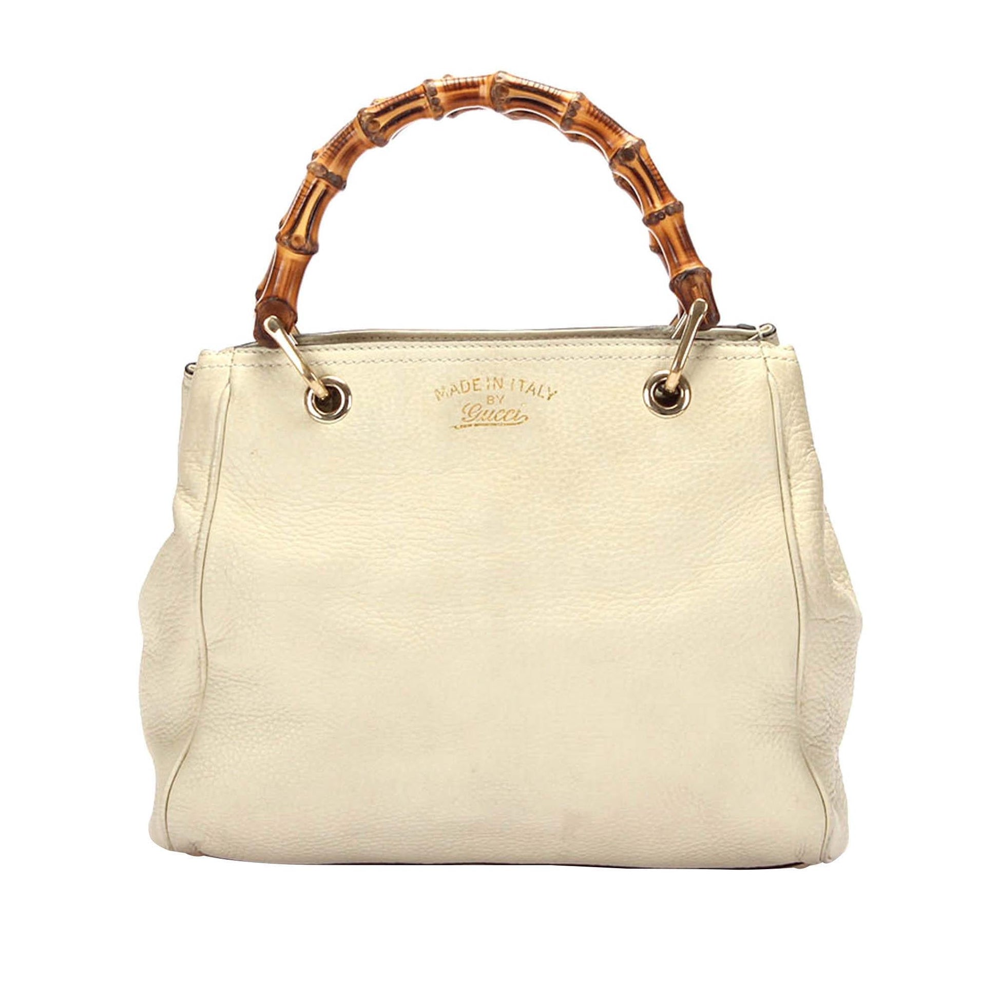 Gucci Bamboo Leather Tote Style 20