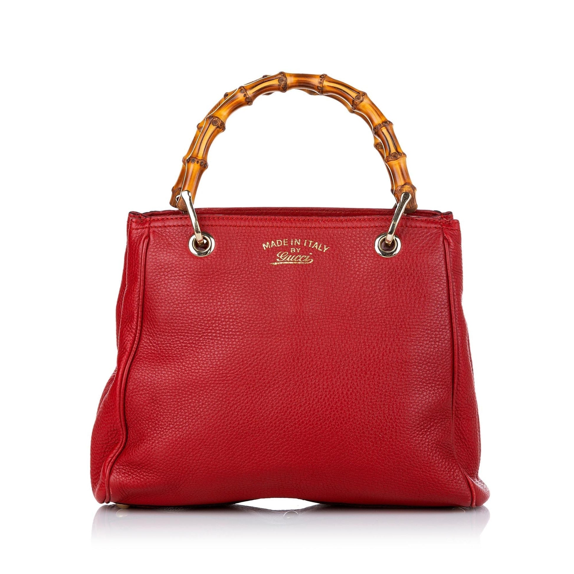 Gucci Bamboo Leather Tote Style 19